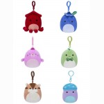 SQUISHMALLOWS Prisegamas pliušinis žaislas, 8 cm, asort., W17