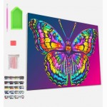 Splat Planet deimantinė dėlionė, DRUGELIS 30x40 cm