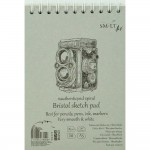 Bristol bloknotas eskizams Authentic SMLT Art. A5, 30 lapų (185gsm), itin balti ir lygūs, su kieta n
