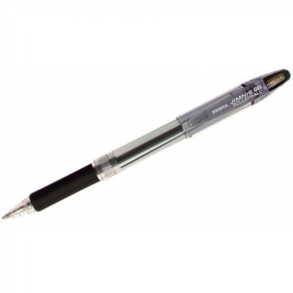 Gelinis rašiklis Zebra Jimnie, 0,7mm, juodos spalvos Gelinis rašiklis Zebra Jimnie, 0,7mm, juodos spalvos