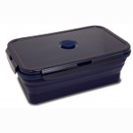 Silikoninė pietų dėžutė COOLPACK, 1200 ml, mėlynos spalvos