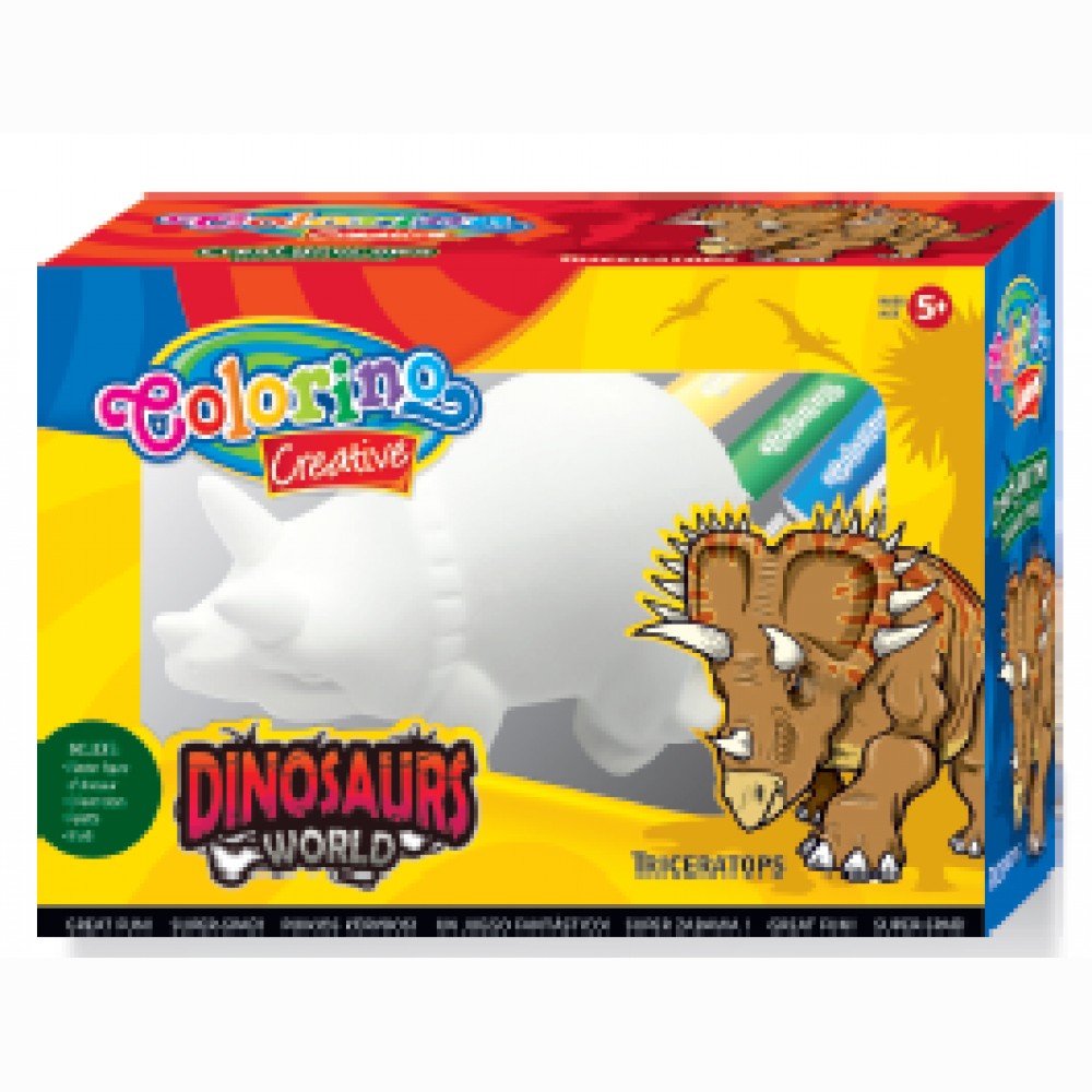 Rinkinys kūrybai Colorino Creative Triceratops (P) Rinkinys kūrybai Colorino Creative Triceratops (P)