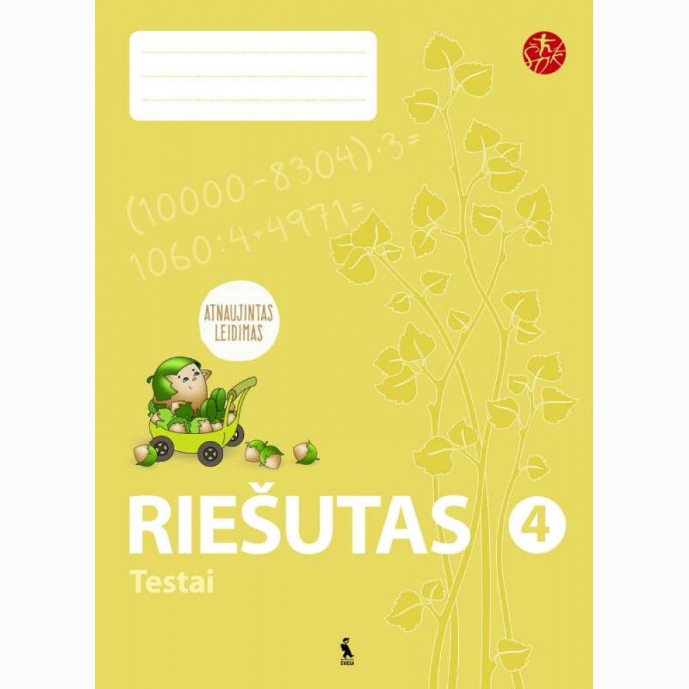 Riešutas. Testai 4 klasei (atnaujinta) (serija „ŠOK“) Riešutas. Testai 4 klasei (atnaujinta) (serija „ŠOK“)