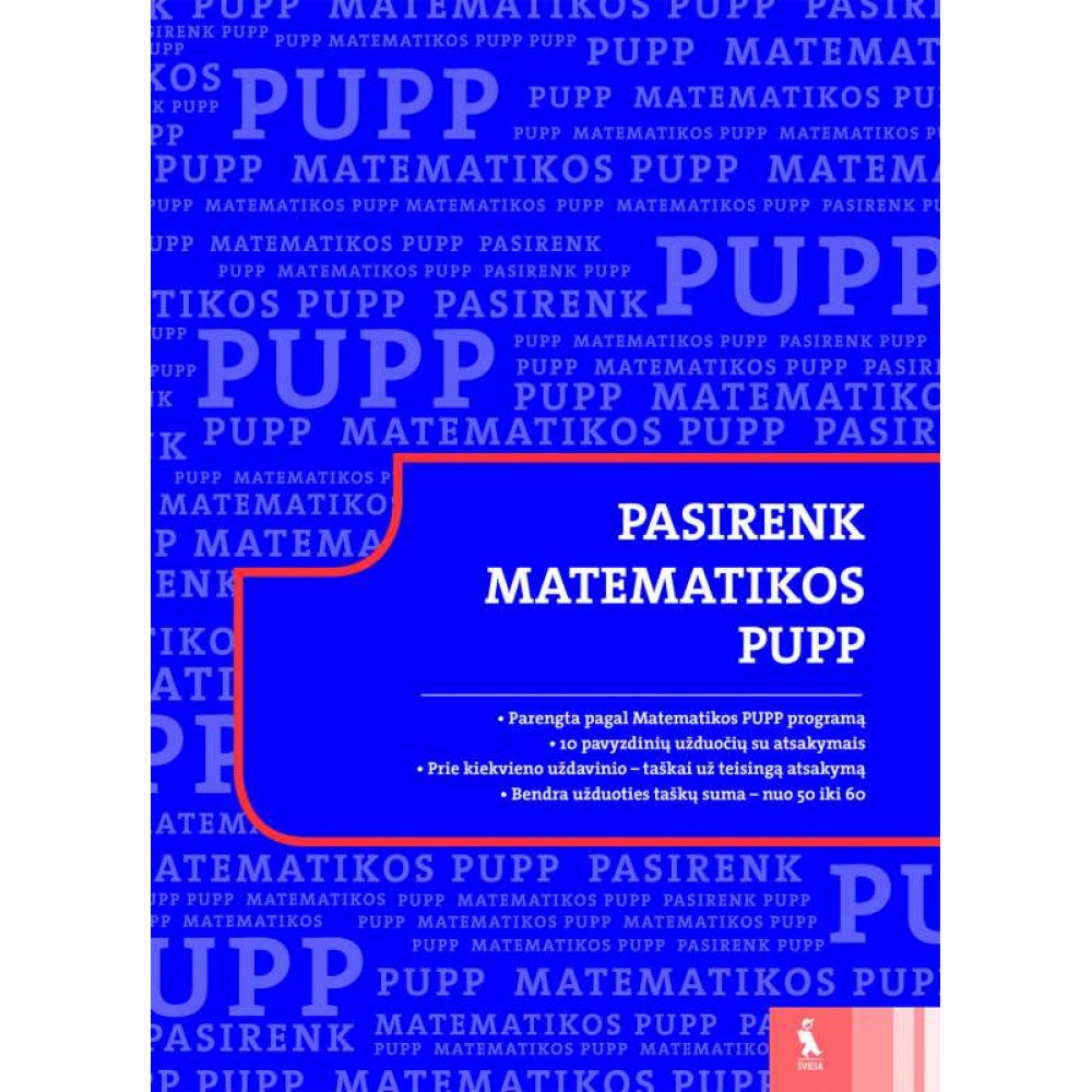 PASIRENK MATEMATIKOS PUPP PASIRENK MATEMATIKOS PUPP