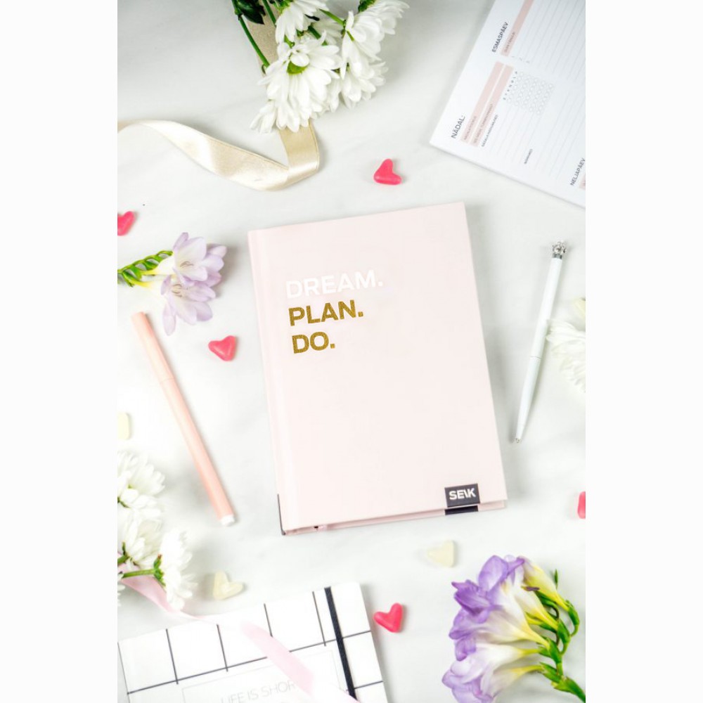 Produktyvumo planuoklis DREAM. PLAN. DO (anglų kalba)