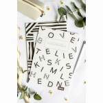 Sąsiuviniai su langeliais ir linijomis - Black & White (2 vnt.)