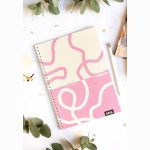 Taškuota užrašinė su spirale -  be you
