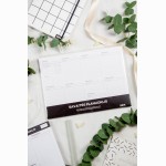 Savaitės planavimo lapeliai  (50 A4 juodai-baltų lapelių)