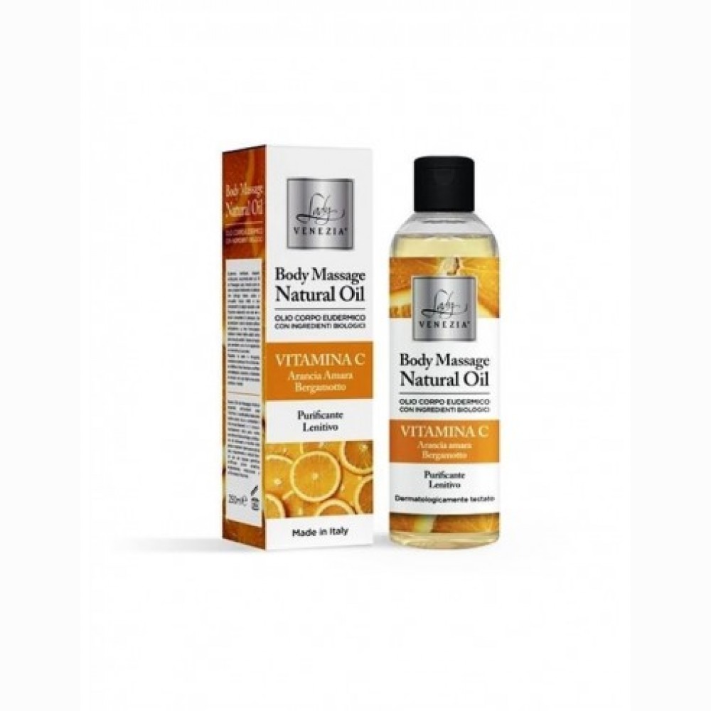 LADY VENEZIA natūralus aliejus Vitaminas C karčiųjų apelsinų ir bergamočių  250ml.