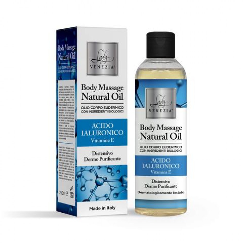 LADY VENEZIA natūralus aliejus Hialurono rūgštis su vitaminas E 250ml.