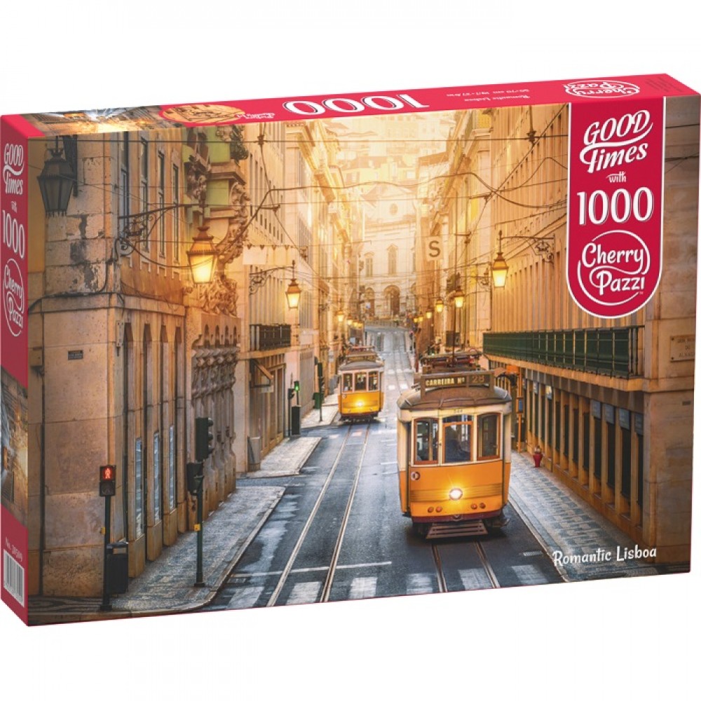 CherryPazzi dėlionė Romantic Lisboa, 1000 detalių