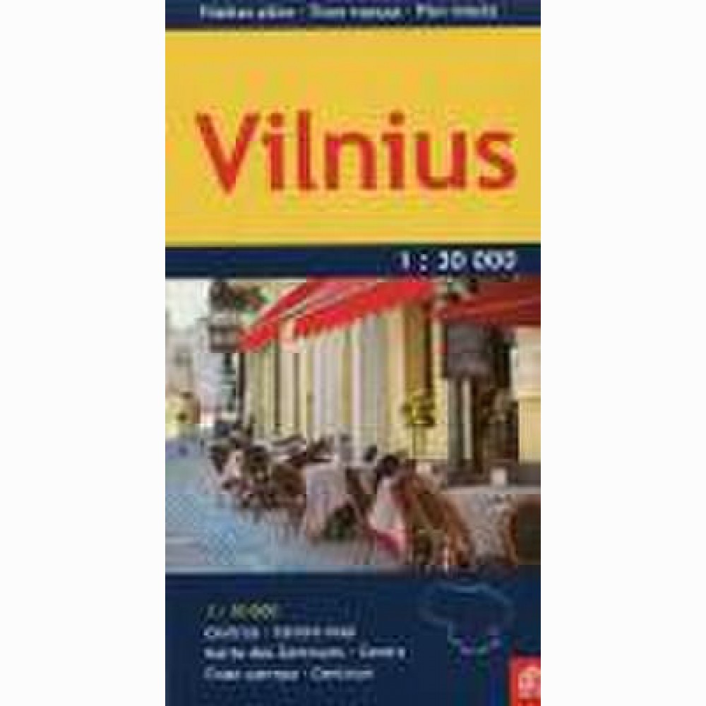 Vilnius. Miesto planas 1:30 000