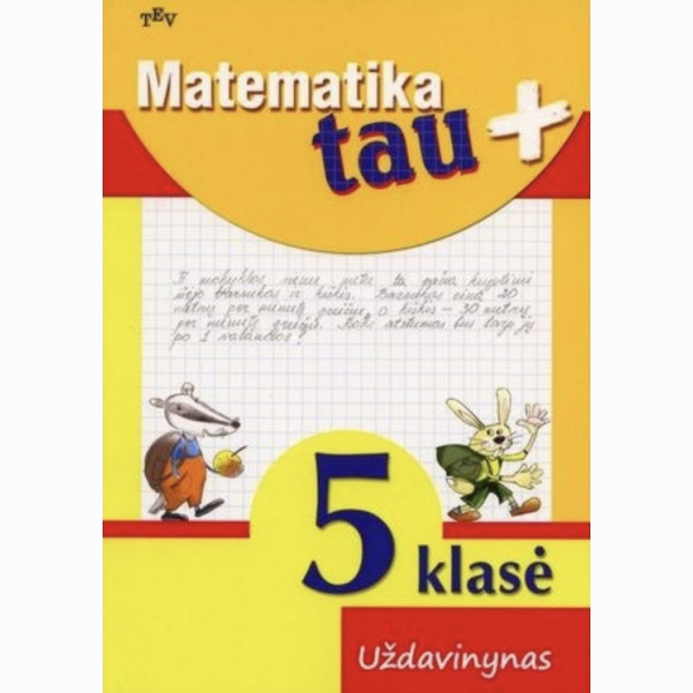 Matematika Tau Plius 5 kl. (EUR). uždav.