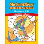 Matematikos spalvinimo knygelė. Skaičiuokime iki 20 