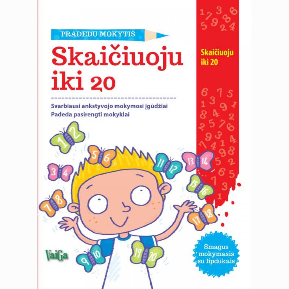 Skaičiuoju iki 20 (Pradedu mokytis)  