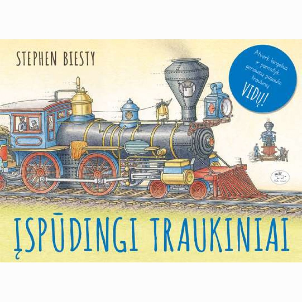 įspudingi Traukiniai Stephen Biesty Vaga