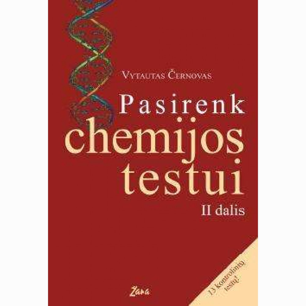 Pasirenk chemijos testui II dalis 