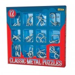 Metalinių galvosūkių rinkinys 12 vnt.