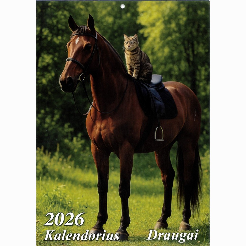 Kalendorius verčiamas - karpomi atvirukai