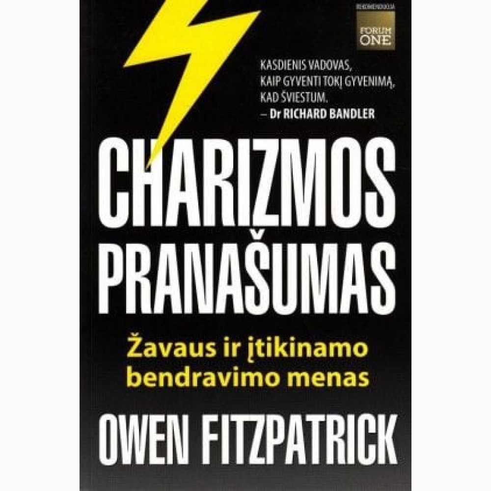 Charizmos pranašumas 