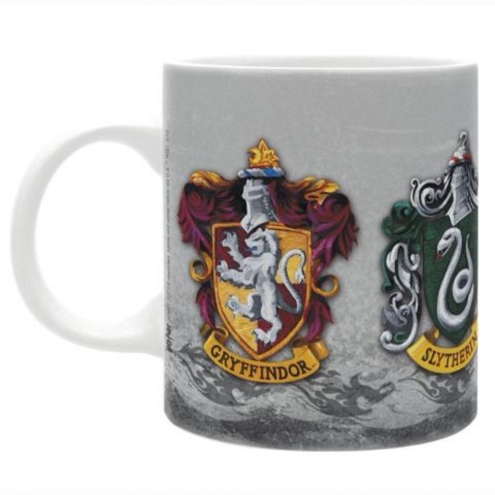 HARRY POTTER - Puodelis - 320 ml - The 4 Houses - subli HARRY POTTER - Puodelis - 320 ml - The 4 Houses - subli