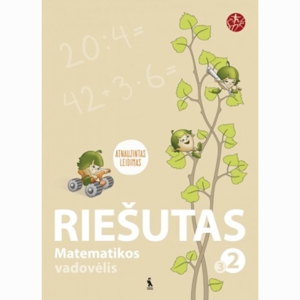 Riešutas. Matematikos vadovėlis 2 klasei, 3 dalis (atnaujinta). Serija ŠOK
