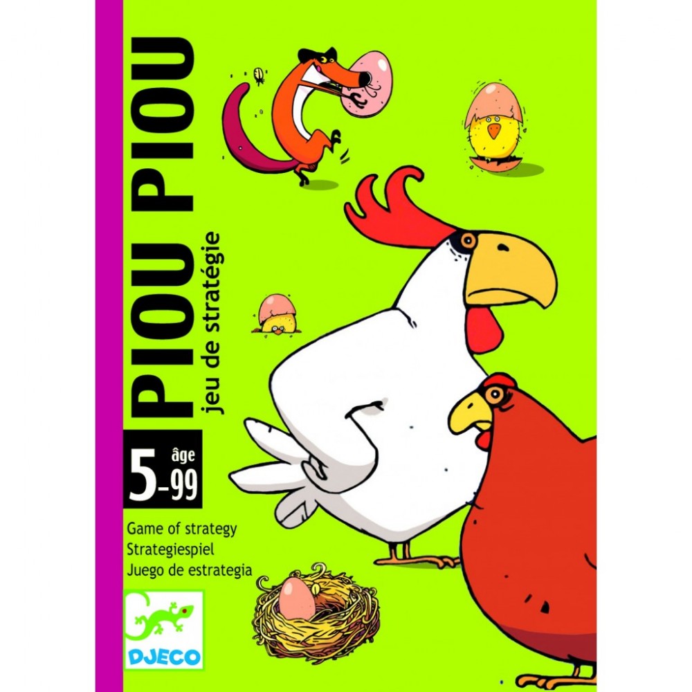 Kortų žaidimas - Piou Piou Kortų žaidimas - Piou Piou
