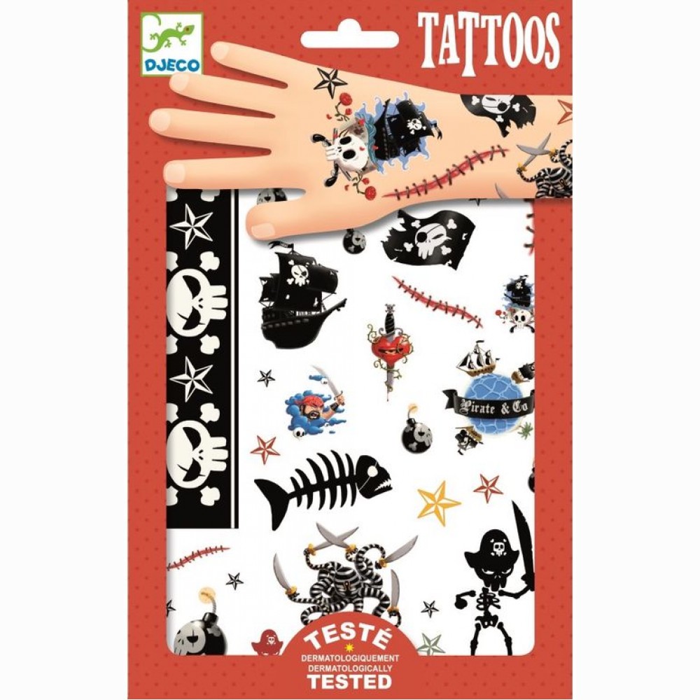 Tatuiruotės - Piratai (50+ tatuiruočių) Tatuiruotės - Piratai (50+ tatuiruočių)