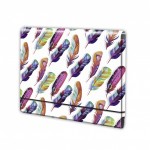 Aplankas kartoninis sąsiuviniams A4 su guma Džiunglės