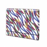 Aplankas kartoninis sąsiuviniams A4 su guma Išpjovos