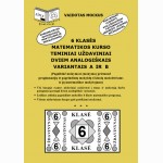 6 klasės matematikos kurso teminiai uždaviniai dviem analodiškais variantais A ir B