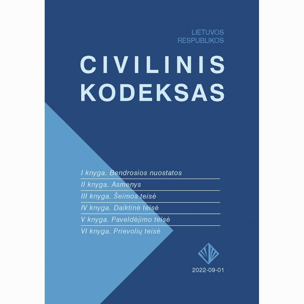 Lietuvos Respublikos civilinis kodeksas