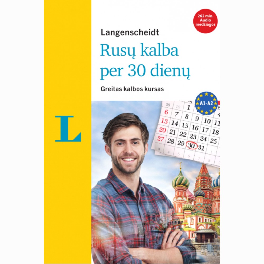 Rusų kalba per 30 dienų su audiomedžiaga