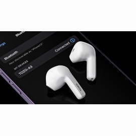 Tozo A3 TWS belaidės ausinės, baltos