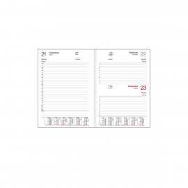 Darbo kalendorius  Manager Balacron ,142x205mm , pilkos spalvos