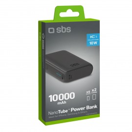 SBS 10 000mAh 2x Type-C + USB , 10W išorinė baterija