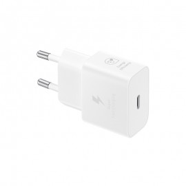 Samsung 25W kroviklis Type -C (be  laido), baltas