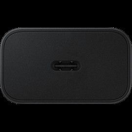 Samsung 25W kroviklis Type -C (su laidu), juodas