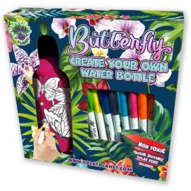 Splat Planet gertuvė su flomasteriais, Drugelis