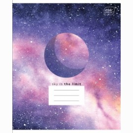 Sąsiuvinis  165x208  96lap GALAXY, linijomis