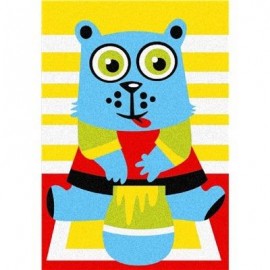 Piešimo smėliu rinkinys SABBIARELLI Šaunūs gyvūnai