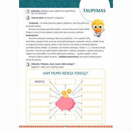 Neformaliojo ugdymo užduotys. Šviesiukas ir finansinis raštingumas 1–4 klasių mokiniams, II dalis