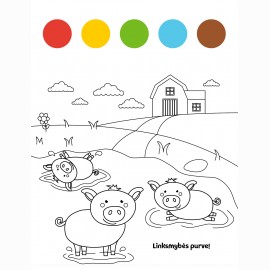 Magiška dažų paletė. Ūkyje