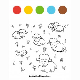 Magiška dažų paletė. Ūkyje