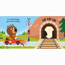 Slėpynės. Iššokantys langeliai. Transportas