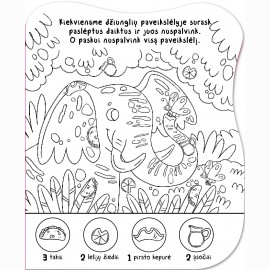 Surask ir nuspalvink. Džiunglės