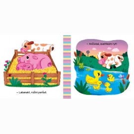 Čiūčia liūlia. Ūkio mažyliai. Čežanti ir pypsinti knygelė