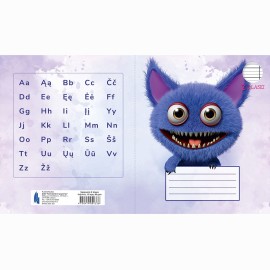 Sąsiuvinis linija 2 klasei, 12 lapų, 80 g/m2