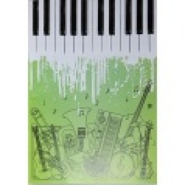 Natų sąsiuvinis,A4, 10 lapų 80 g/m2 vertikalus