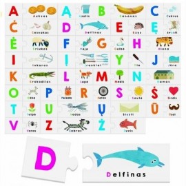 Headu lavinamasis žaidimas Montessori Touch Abc LT